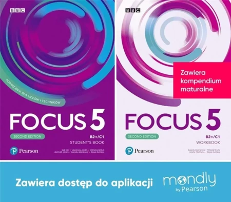 Focus 5 2ed SB + WB + dostęp Mondly - praca zbiorowa