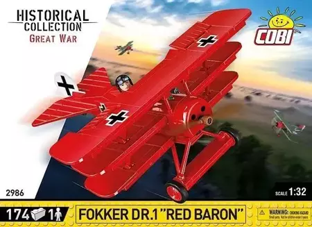 Fokker Dr.1 Red Baron - Cobi