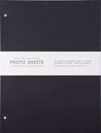 Fotoalbum - Dodatkowe wkłady 10 sztuk (L) - PRINTWORKS