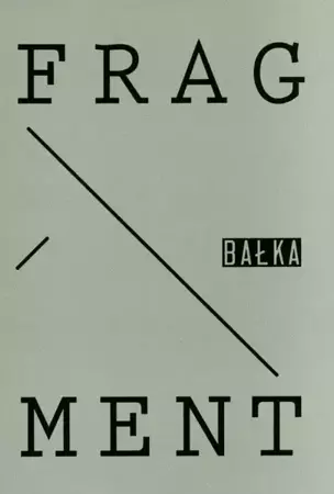 Fragment Bałka - Mirosław Bałka