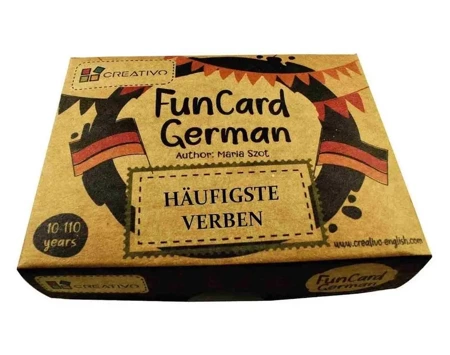 Fun Card German Haufigste Verben CREATIVO - Maria Szot