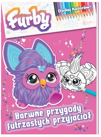 Furby. Dodaj kolorów. Barwne przygody.. - praca zbiorowa