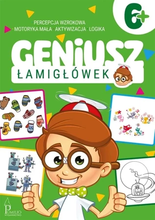 Geniusz łamigłówek 6+ - praca zbiorwa