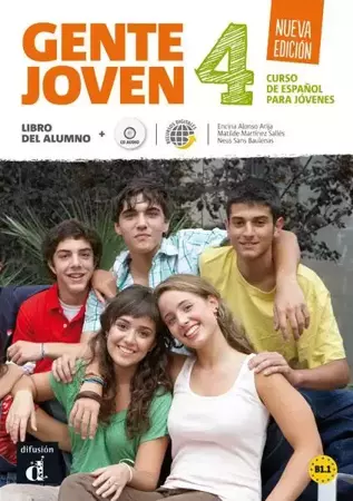 Gente Joven 4 Nueva Edicion podr + CD LEKTORKLETT - Alonso Encina Arija, Matilde Martinez Salles, Neu