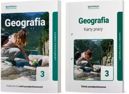 Geografia 3 Podręcznik Karty pracy ZP Operon - Zbigniew Zaniewicz