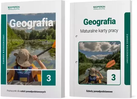 Geografia 3 Podręcznik Maturalne karty pracy ZR - Piotr Ciesielski