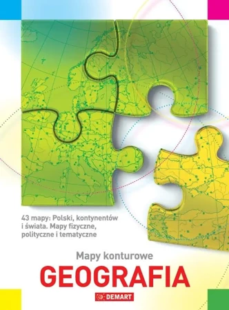 Geografia. Mapy konturowe - Jarosław Orłowski