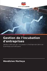 Gestion de l'incubation d'entreprises - Marhaya Wandisiwe