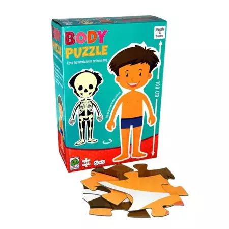 Gigantyczne puzzle Moje ciało Chłopiec 26el - Barbo Toys