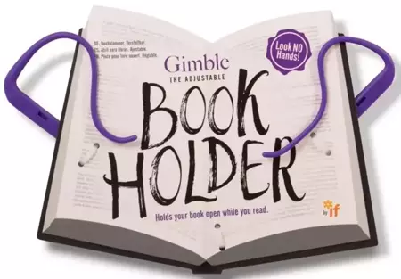 Gimble Book Holder fioletowy uchwyt do książki - IF