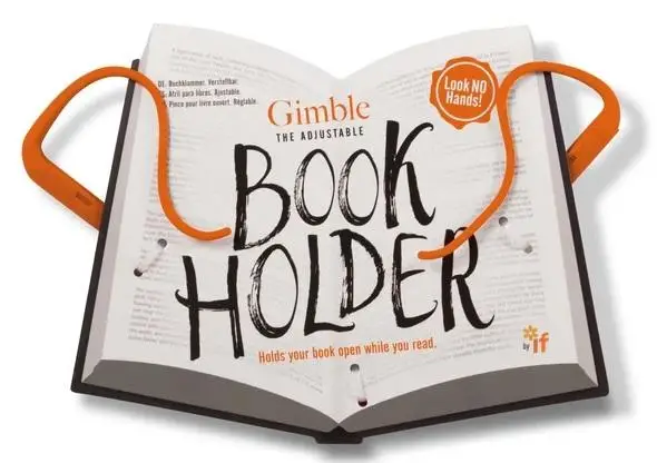 Gimble Book Holder pomarańczowy uchwyt do książki - IF