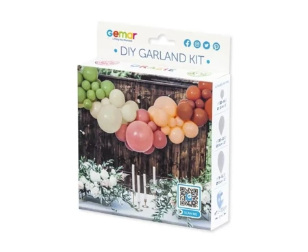 Girlanda balonowa DIY Boho 65 balonów + taśma - Godan