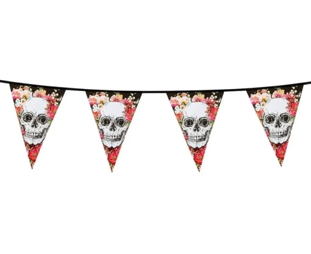 Girlanda czaszka day of the dead 6m - Godan