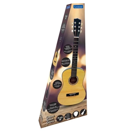 Gitara akustyczna drewniana 36" z torbą K2200 - Lexibook