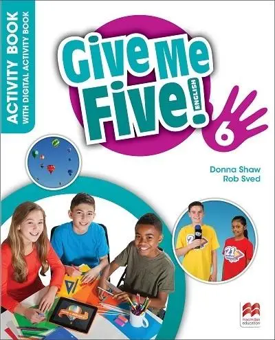 Give Me Five! 6  Activity Book + kod online - Donna Shaw, Rob Sved