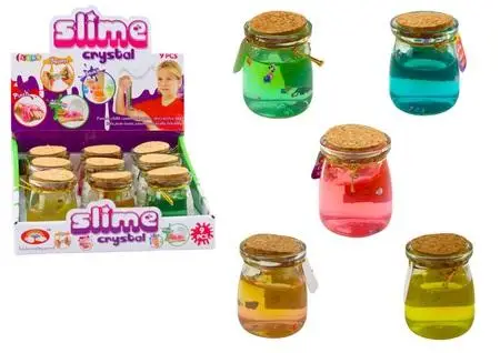 Glutek slime w słoiczku 150g MIX - Leantoys