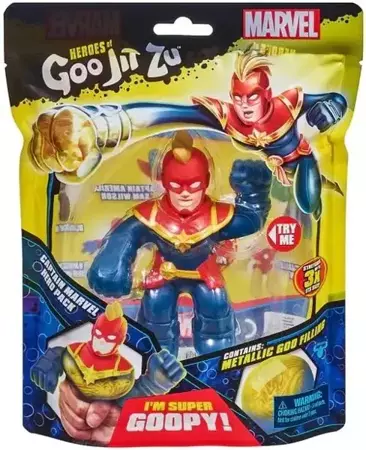 Goo Jit Zu - Figurka Marvel - Kapitan Marvel - TM Toys