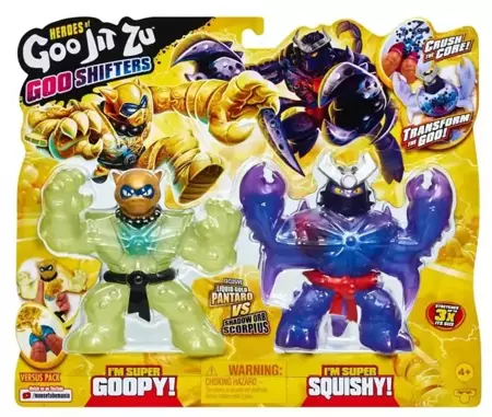 Goo Jit Zu - Goo Shifters - Scorpius vs Pantaro - TM Toys