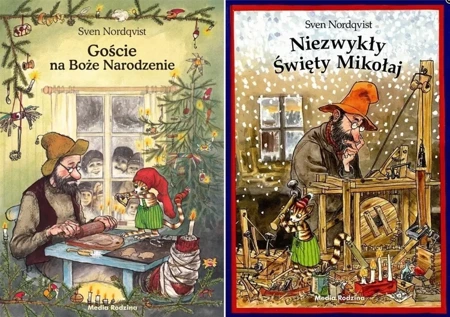 Goście na Boże Narodzenie Pettson i Findus + Niezwykły Święty Mikołaj - praca zbiorowa