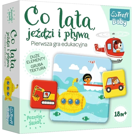 Gra Co lata, jeździ i pływa 02060 - Trefl PAP