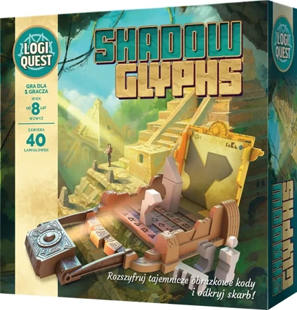 Gra Logiquest Shadow Glyphs (edycja polska) - Rebel