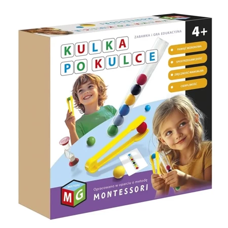 Gra Montessori Kulka po kulce - MULTIGRA