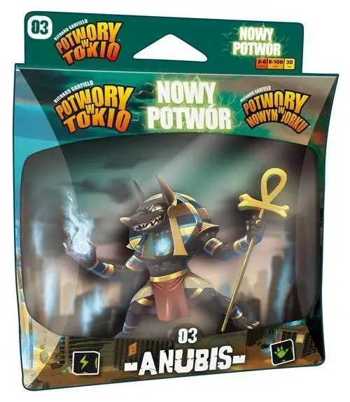 Gra Potwory w Tokio Anubis Dodatek - Portal Games