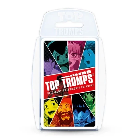 Gra Top trumps przewodnik po Anime - Winning Moves