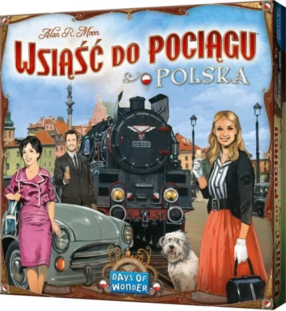 Gra Wsiąść do pociągu Polska kolekcja map 6. 5 - Rebel