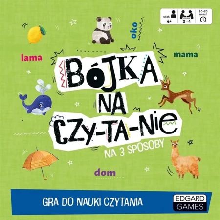 Gra do nauki czytania. Bójka na czytanie - Opracowanie zbiorowe