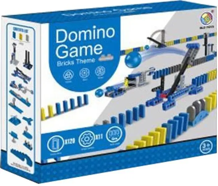 Gra domino tor przeszkód z kulką - SWEDE