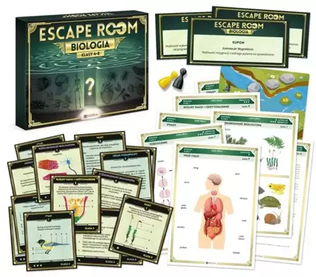 Gra escape room. Biologia - praca zbiorowa