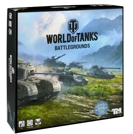Gra planszowa World of Tanks: Battlegrounds - TM Toys