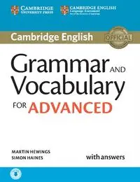 Grammar and Vocabulary for Advanced with answers - Hewings Amrtin, Simon Haines