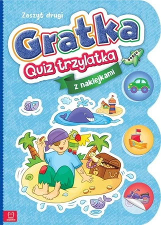 Gratka-Quiz trzylatka. Zeszyt drugi - praca zbiorowa