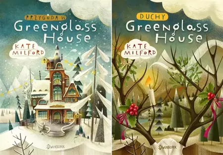 Greenglass House T.1, T.2 - Kate Milford Pakiet - Kate Milford, Anna Wicha