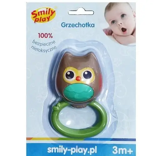 Grzechotka sowa - Smily Play