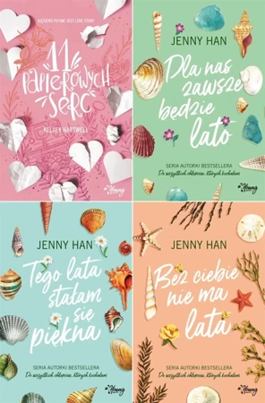 HAN Jenny Lato 1-4 11 papierowych serc Dla nas zawsze Bez Ciebie Tego lata - Kelsey Hartwell