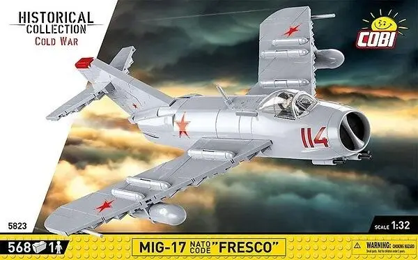 HC Cold War MiG-17 NATO Code "Fresco" - Cobi