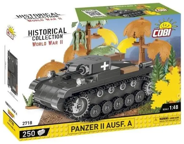 HC WWII Czołg Panzer II Ausf. A 250 el. - Cobi