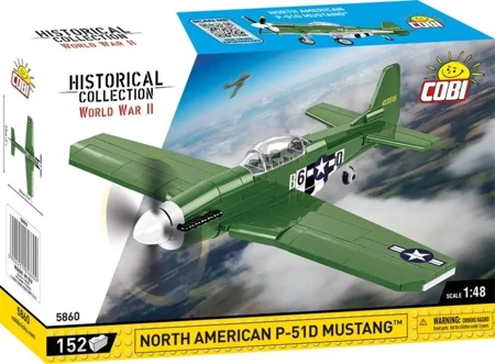 HC WWII North American P-51D Mustang - Cobi