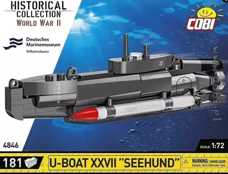 HC WWII U-Boat XXVII Seehund - Cobi