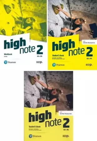 HIGH NOTE 2 PODRĘCZNIK + ĆWICZENIA A2+/B1 ONLINE - Stuart McKinlay, Bob Hastings