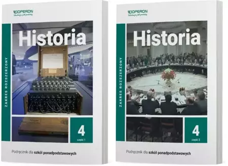 HISTORIA 4 LO PODRĘCZNIK ROZSZERZONY CZ 1+2 OPERON - Janusz Ustrzycki, Mirosław Ustrzycki