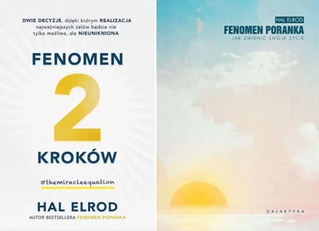 Hal Elrod Fenomen poranka + Fenomen 2 kroków PAKIET - Hal Elrod