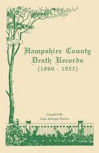 Hampshire County [West Virginia] Death Records - Horton Vicki Bidinger