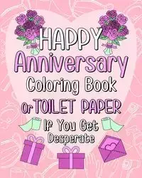 Happy Anniversary Coloring Book - PaperLand