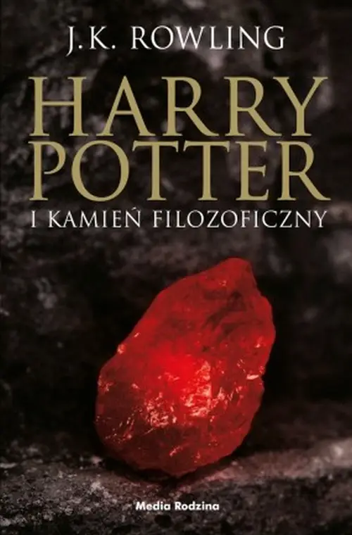 Harry Potter 1 Kamień Filozoficzny TW (czarna) - J.K. J.K. Rowling
