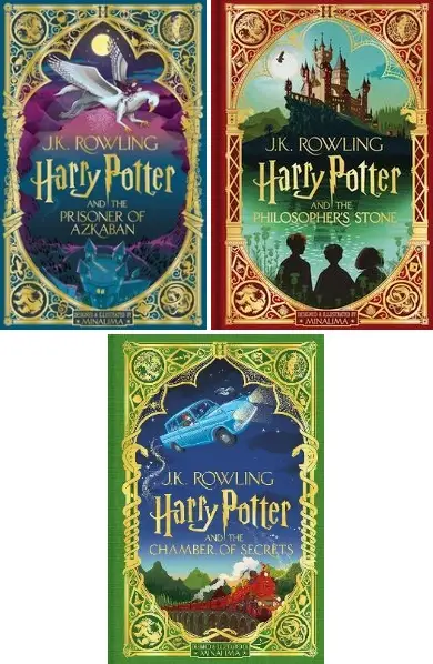 Harry Potter MinaLima Edition 1-3 Set J.K. Rowling - J.K. Rowling