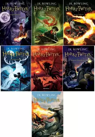 Harry Potter Pakiet Duddle’a Tom 1-7 J.K. Rowling - Joanne K. Rowling